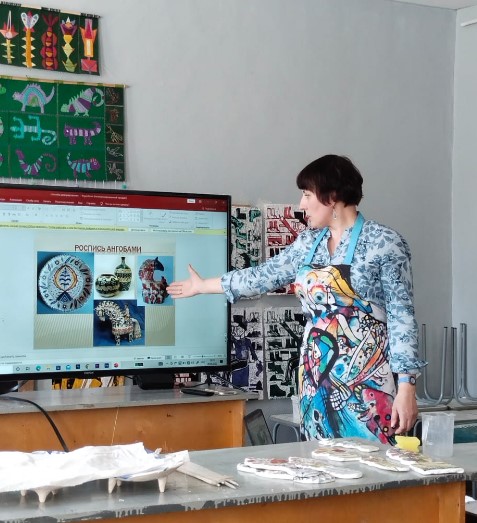 Мастер-класс Горчаковой С.С. по керамике