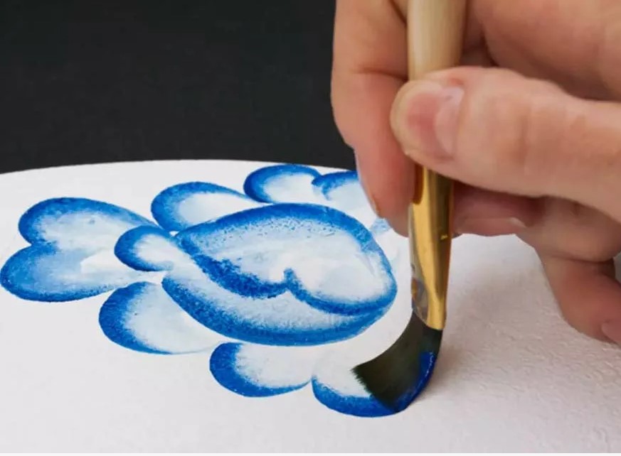 Мастер-класс по гжельской росписи