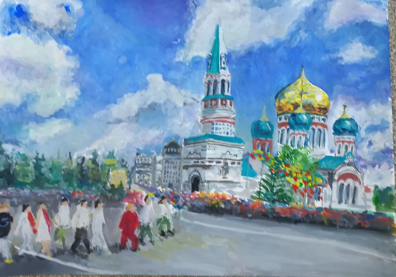 Зайцева Ника, 14 лет, «День города»,  преп. Ляйс Лидия Александровна, МБУ ДО «Азовская ДШИ им. В.Я. Шпета»