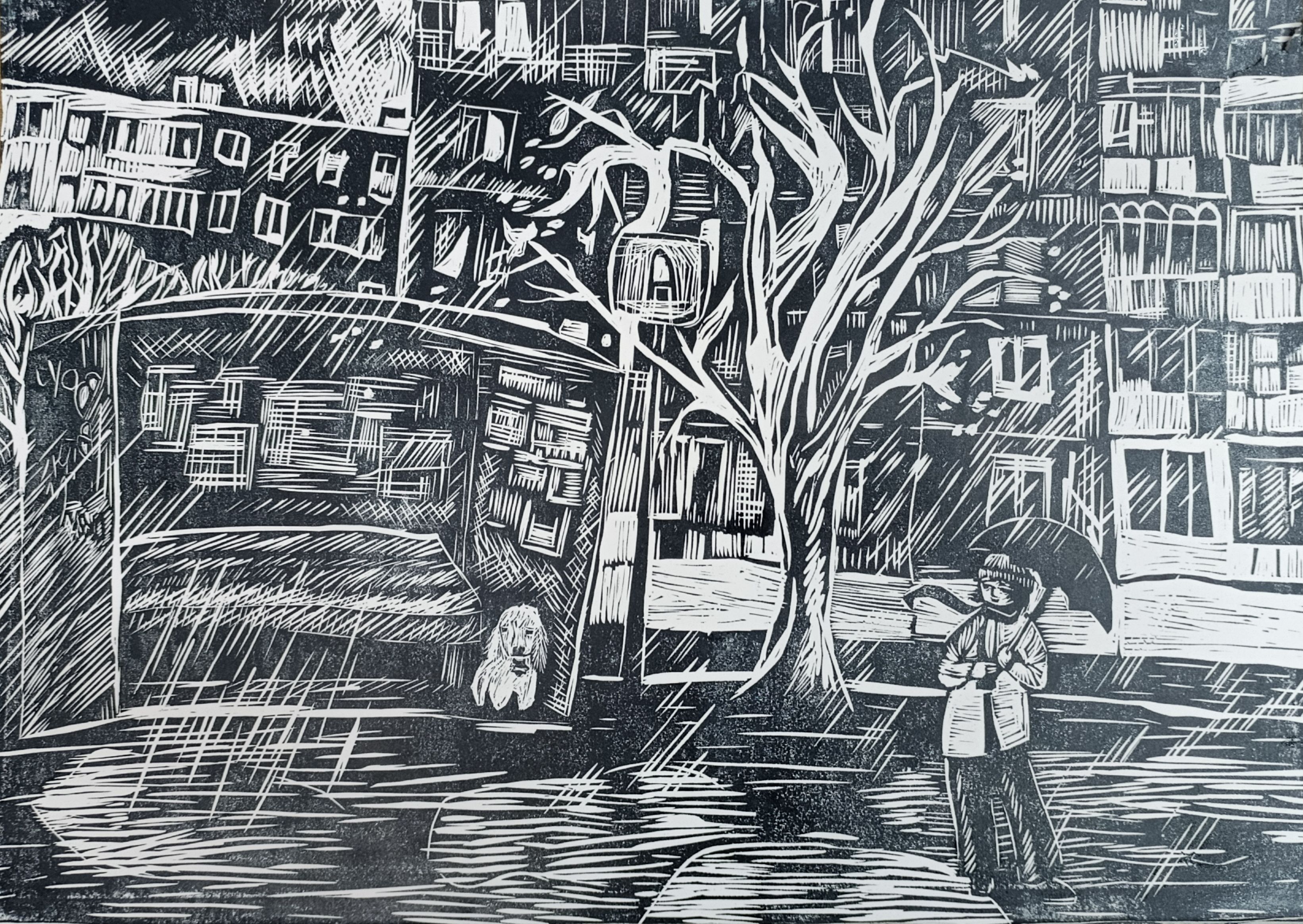 Мурадян Алиса, 12 лет, «Под дождем»,  преп. Тишкина Светлана Борисовна, БОУ ДО «ДШИ 11» г. Омска